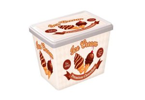 Bình chứa hình chữ nhật 2l